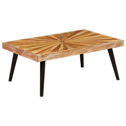 Sofabord 90X55X36 Cm Massivt Mangotræ