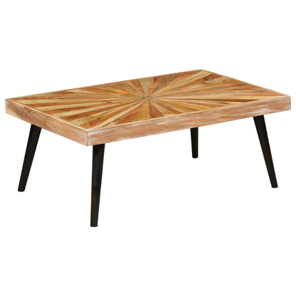 Sofabord 90X55X36 Cm Massivt Mangotræ