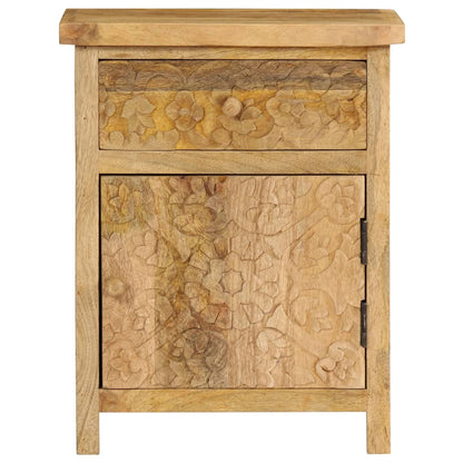 Sengebord 40x30x50 Cm Massivt Mangotræ - Billede 2