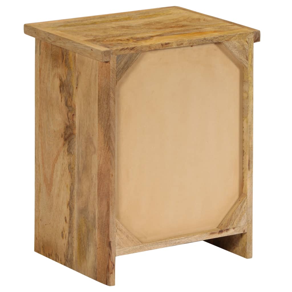 Sengebord 40x30x50 Cm Massivt Mangotræ - Billede 4