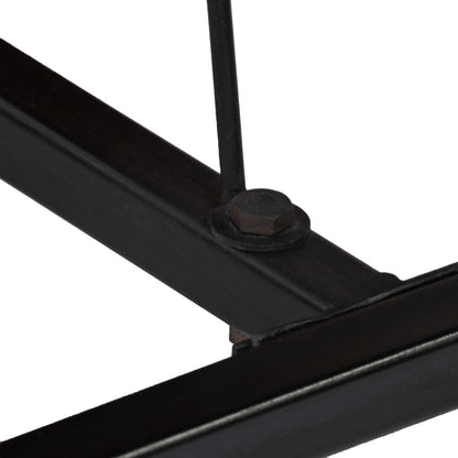 Barbord Traktordesign Massivt Mangotræ Rød + Brun