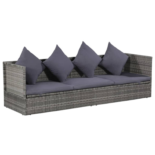 Havebord 200X60 Cm Polyrattan
