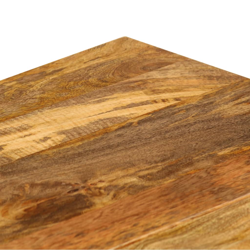 Sofabord I Massivt Mangotræ 110 X 55 X 35 Cm