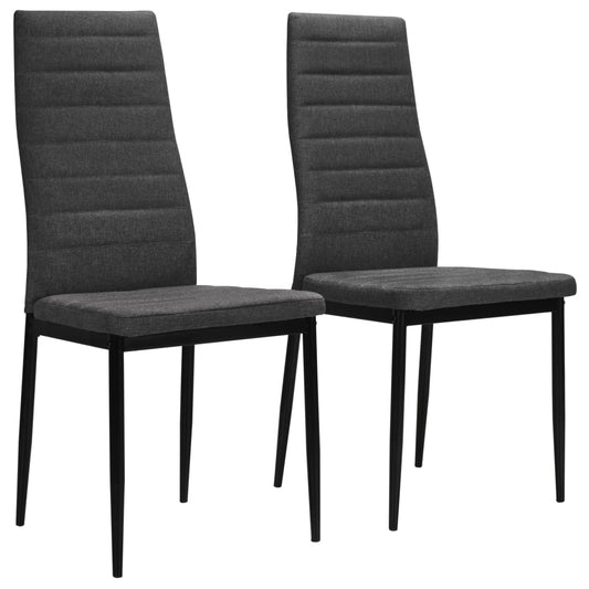 Spisebordsstole 2 Stk. Stof