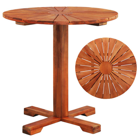 Bistrobord 70X70 Cm Massivt Akacietræ