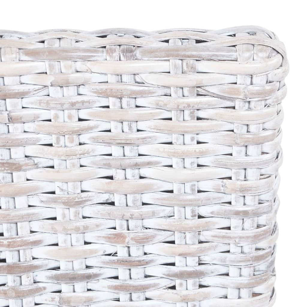 Spisebordsstole Kubu-rattan Og Mahogni-/mangotræ - Billede 6
