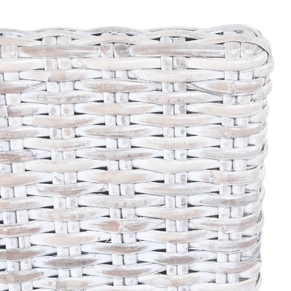 Spisebordsstole Kubu-rattan Og Mahogni-/mangotræ - Billede 6