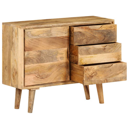 Skænk 90x30x69 Cm Massivt Mangotræ - Billede 2