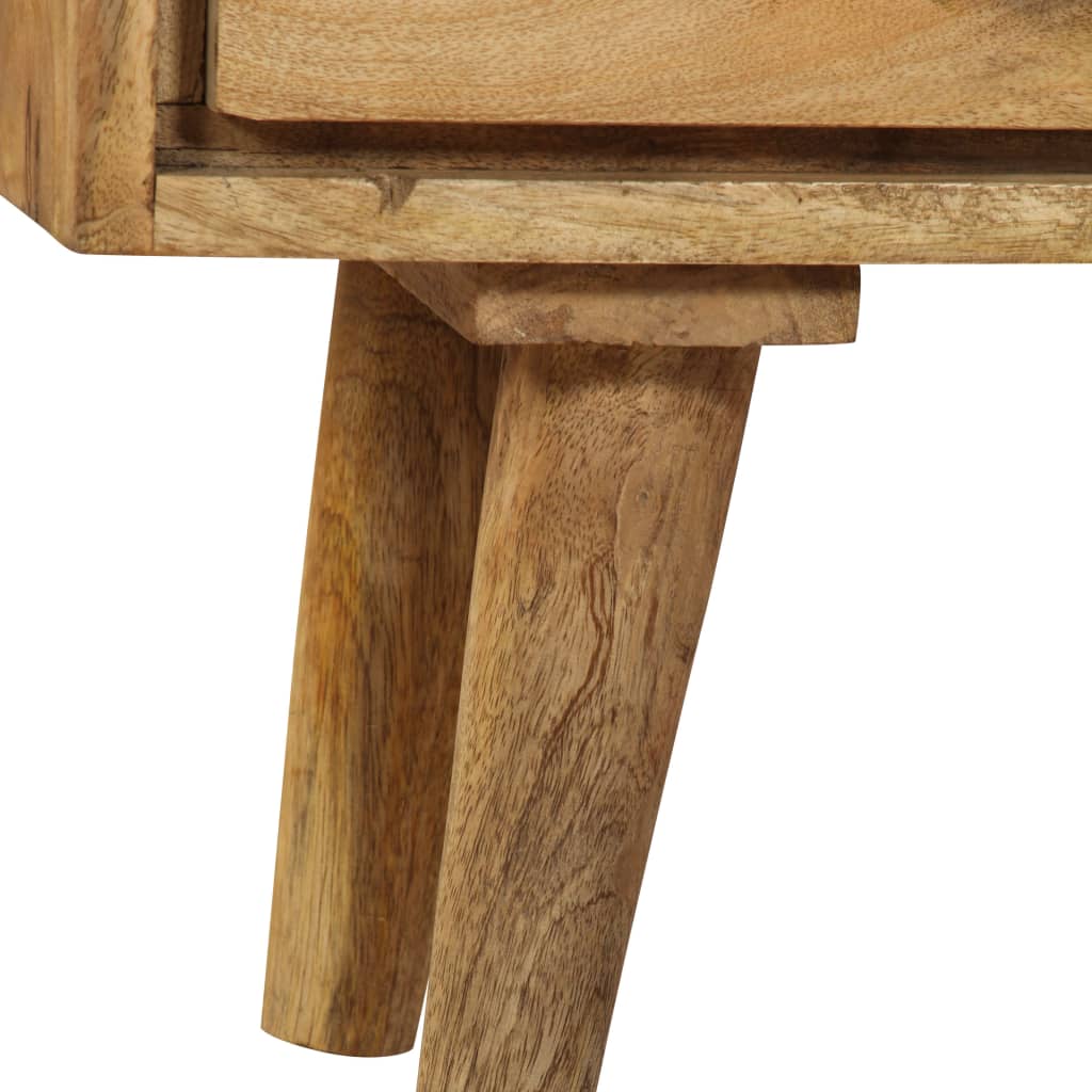 Skænk 90x30x69 Cm Massivt Mangotræ - Billede 8