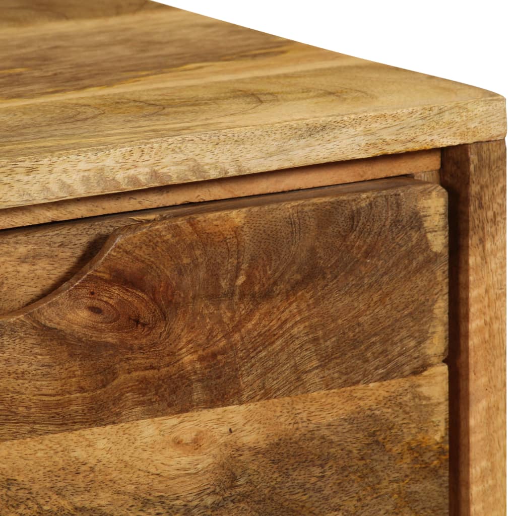 Skænk 90x30x69 Cm Massivt Mangotræ - Billede 10