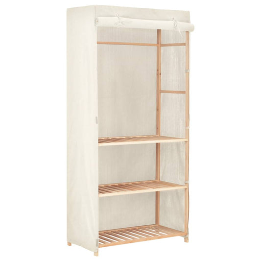 Tøjgarderobe I 3 Niveauer 79X40X170 Cm