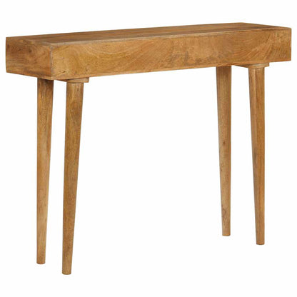 Konsolbord Massivt Mangotræ 102 X 30 X 79 Cm - Billede 4