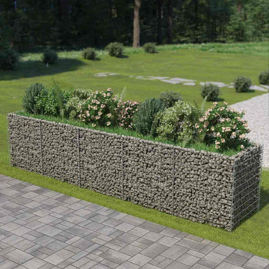 Gabion-Højbed Galvaniseret Stål