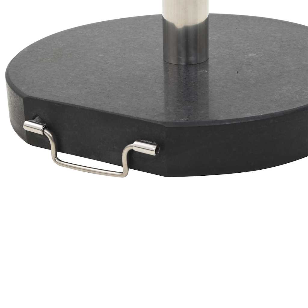 Parasolfod Granit 30 Kg Rund Sort - Billede 6