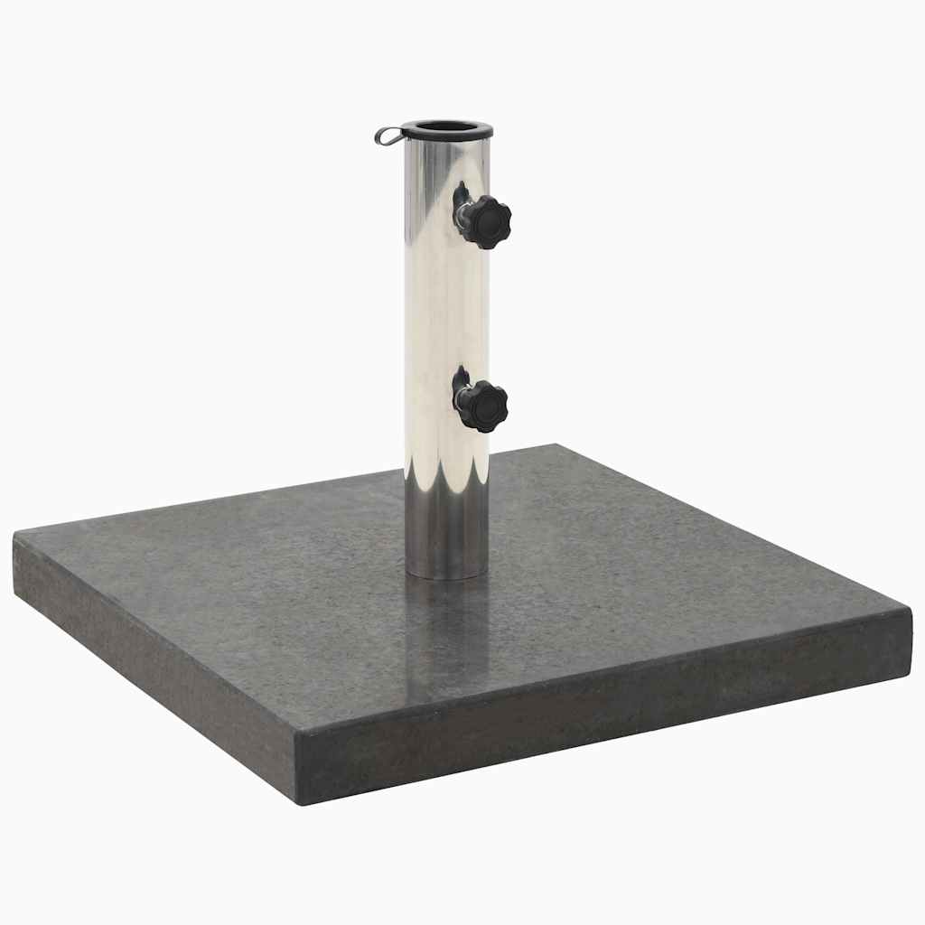 Parasolfod 28,5 Kg Firkantet Granit Sort - Billede 2