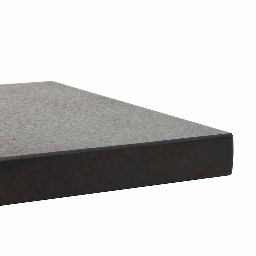 Parasolfod 28,5 Kg Firkantet Granit Sort - Billede 7