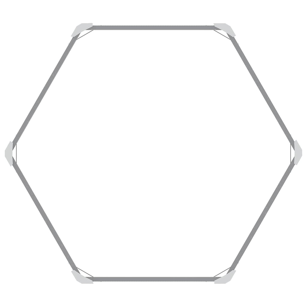 Forhøjet Plantekasse 129x129x77 Cm Galvaniseret Stål Grøn - Billede 3