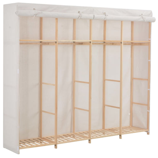 Klædeskab 200 X 40 X 170 Cm Stof