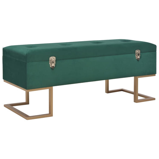 Bænk Med Opbevaringsrum 105 Cm Fløjl