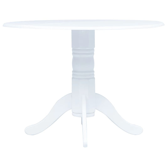 Spisebord 106 Cm Massivt Gummitræ