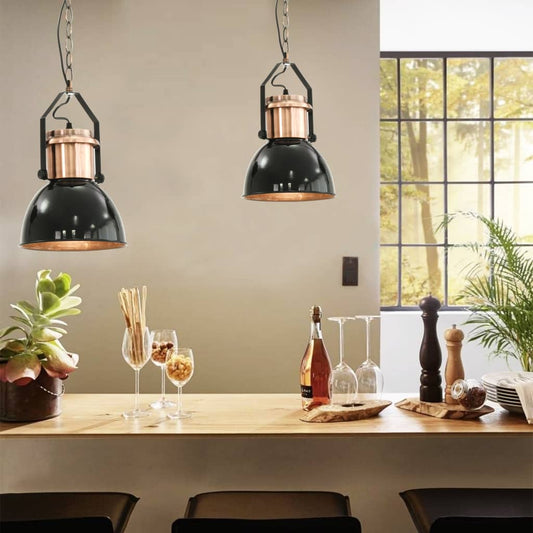 Loftslampe 2 Stk. Rund E27