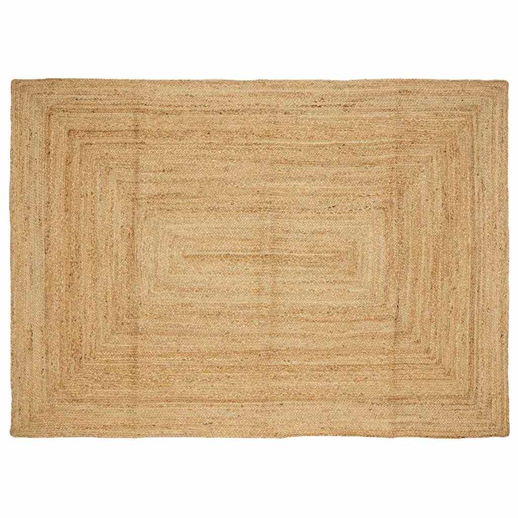 Håndlavet Tæppe Jute Naturfarvet - Variant 133730