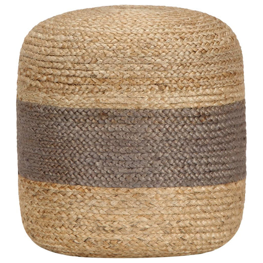Håndlavet Puf 40 X 45 Jute