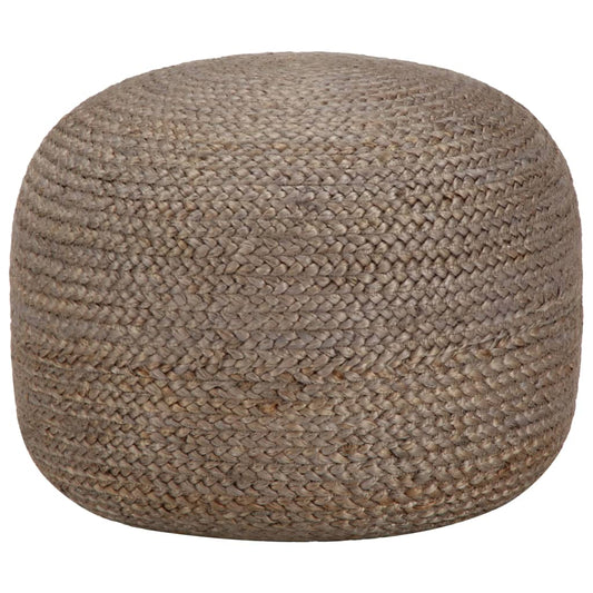 Håndlavet Puf 45 X 30 Cm Jute