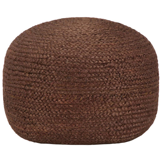 Håndlavet Puf 40 X 45 Jute Brun