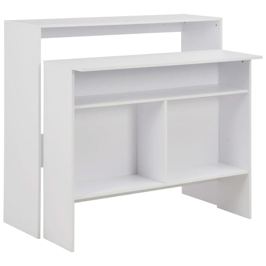 Barbord Med 2 Bordplader 130X40X120 Cm