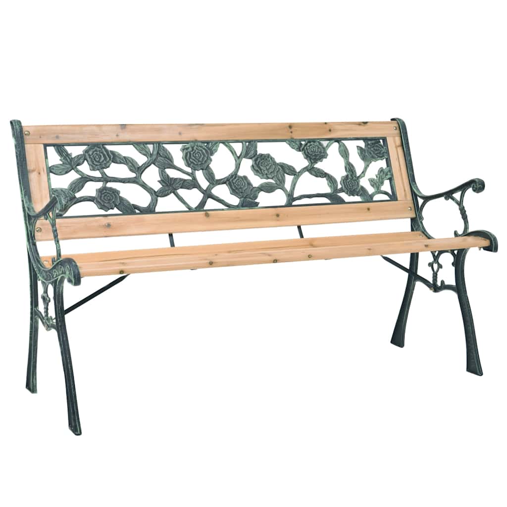 Havebænk 122 Cm Træ - Variant 40261