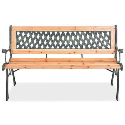 Havebænk 122 Cm Træ - Billede 2