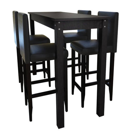 160725 Skammel 4-Pack Af London Herunder Tabeller Sort