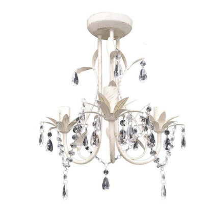 Krystallysekroner Elegant Hvid - Billede 2