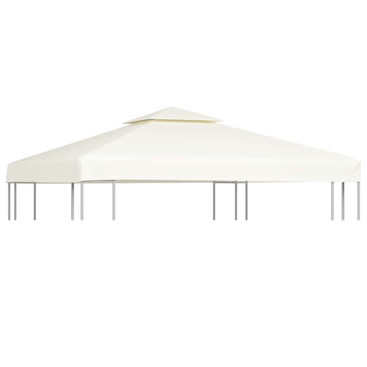 Baldakin Til Pavillon 3x3 M 310 G/m² Cremehvid - Hovedbillede