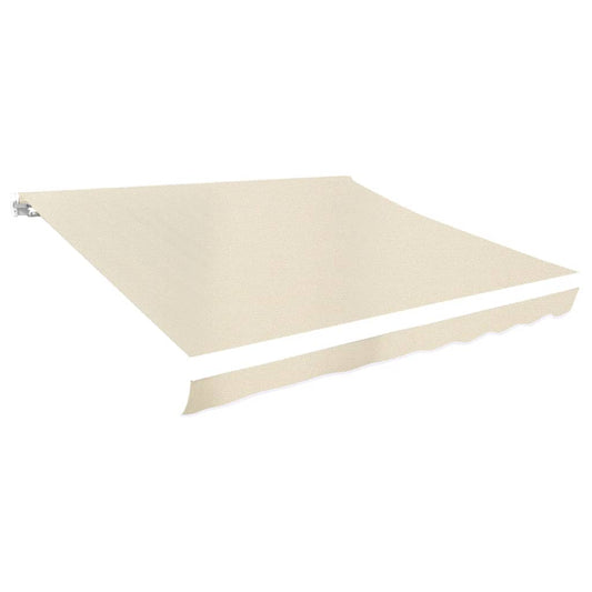 Markisedug 3X2,5 M Farvet (Stel Medfølger Ikke) Creme