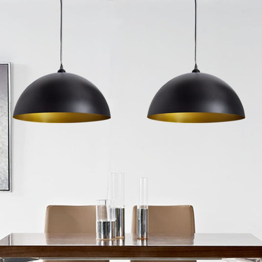 Loftslampe Halvkugle 2 Stk. Højdejusterbar