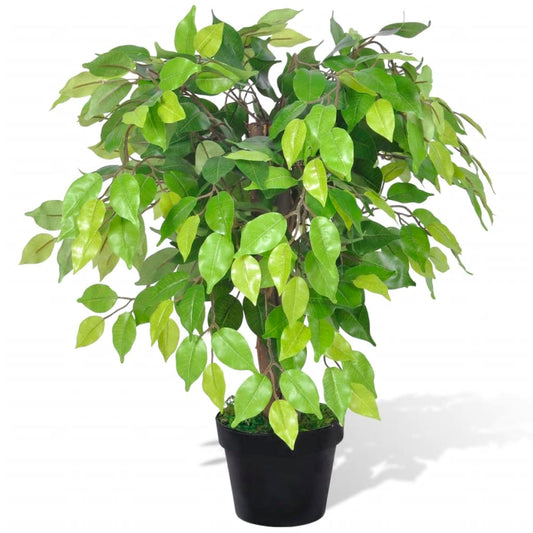 Kunstig Dværg Ficus Med Potte