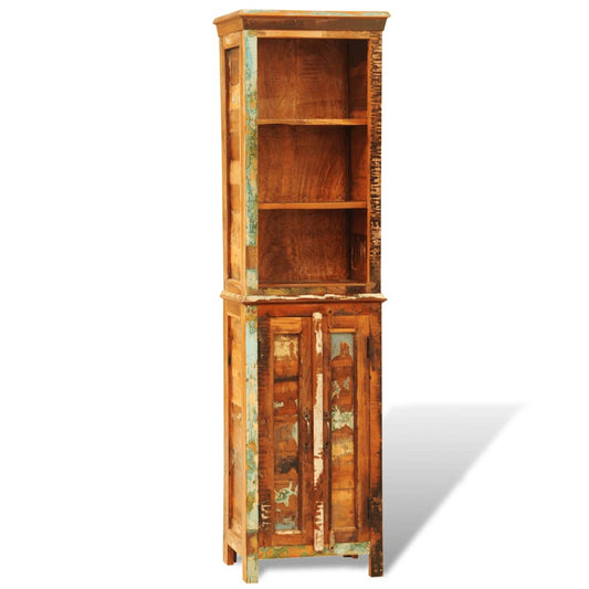 Bogreol Vintagestil Massivt Genbrugstræ