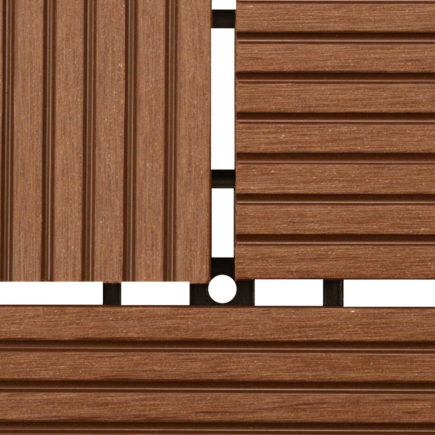 Terrasse Flise 11 Dele 30 X 30 Cm Wpc - Billede 7
