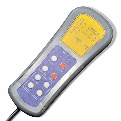 Massagestol Kunstlæder Sort