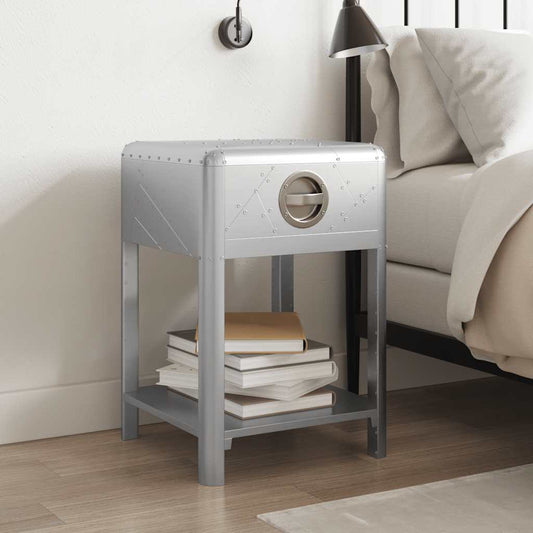 Sidebord Med 1 Skuffe Vintage Flyverstil