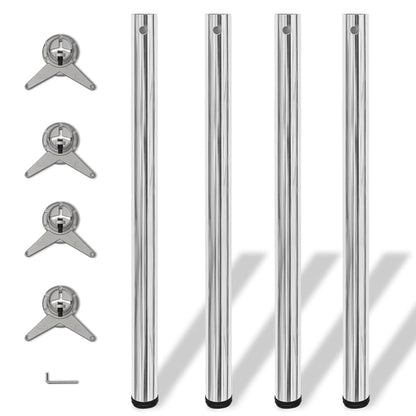 4 Bordben, Justerbar Højde - Variant 242134