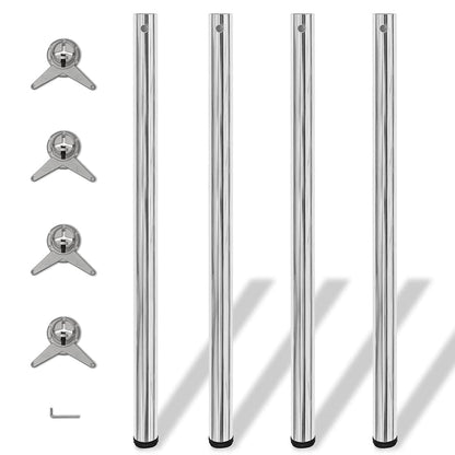 4 Bordben, Justerbar Højde - Variant 242135