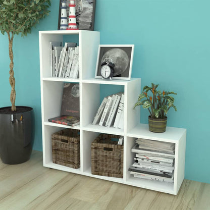 Trappeformet Bogreol/displayhylde 107 Cm - Variant 242552