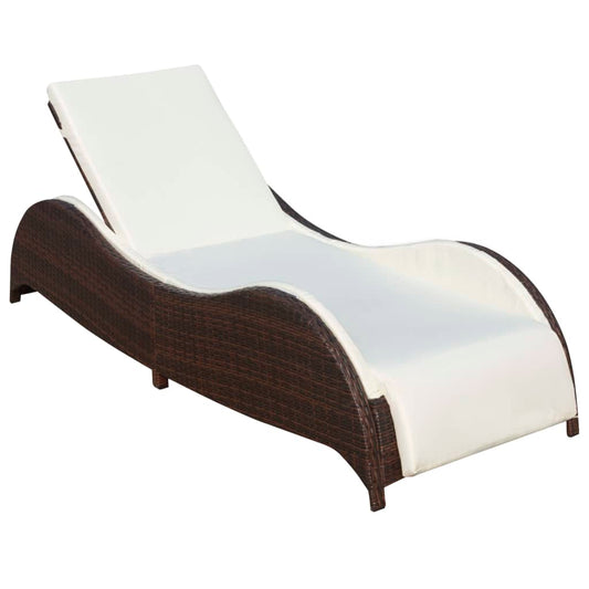 Liggestol Med Hynde Polyrattan