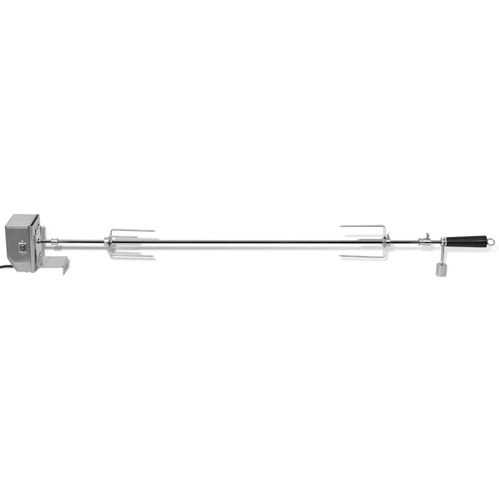 BBQ-rotisseriespyd Med Professionel Motor Stål 1.200 Mm 42245 - Billede 2