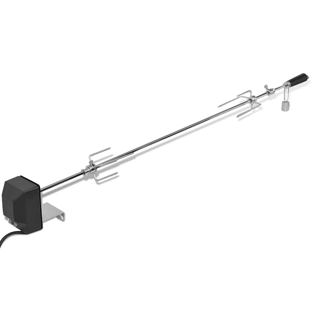 Bbq-rotisserispyd Med Motor Stål - Variant 42250