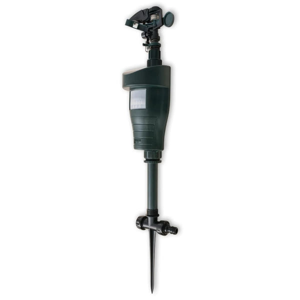Dyreafskrækker Med Sprinkler Og Pir-Sensor Mørkegrøn