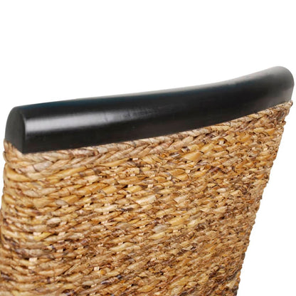 Spisebordsstole Abacá Og Massivt Mangotræ - Billede 8